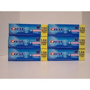 X6 Crest Pro-Health Sensitive & Enamel Shield Fluoride Toothpaste Anticavity